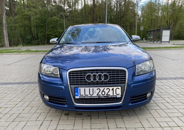 Audi A3 cena 21300 przebieg: 226000, rok produkcji 2006 z Łuków małe 191